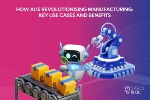 Read more about the article How AI Transforms Manufacturing: Use Cases & Benefits